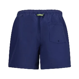Blue Recycled Polyester Shorts