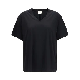 Black Cotton T-Shirt
