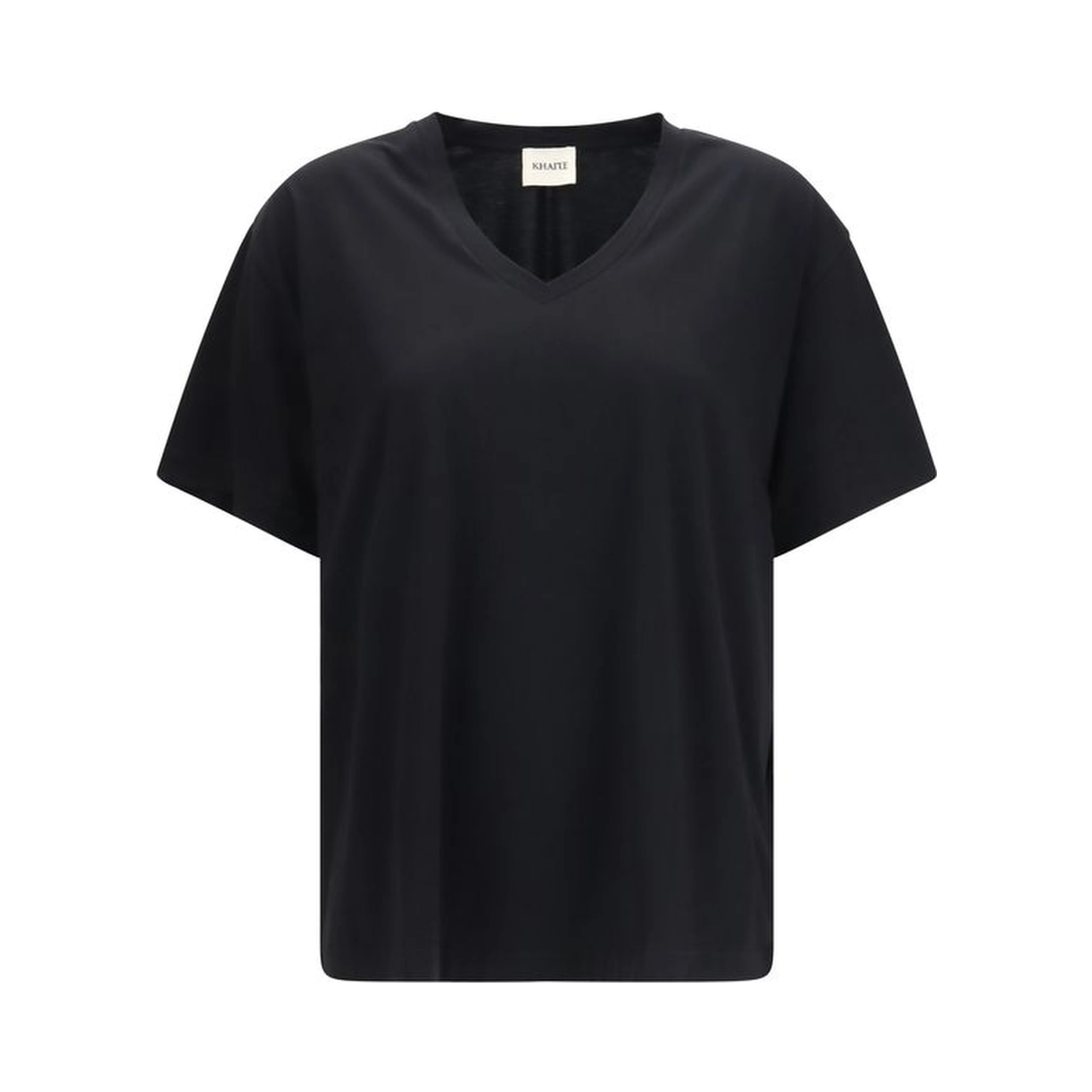 Black Cotton T-Shirt