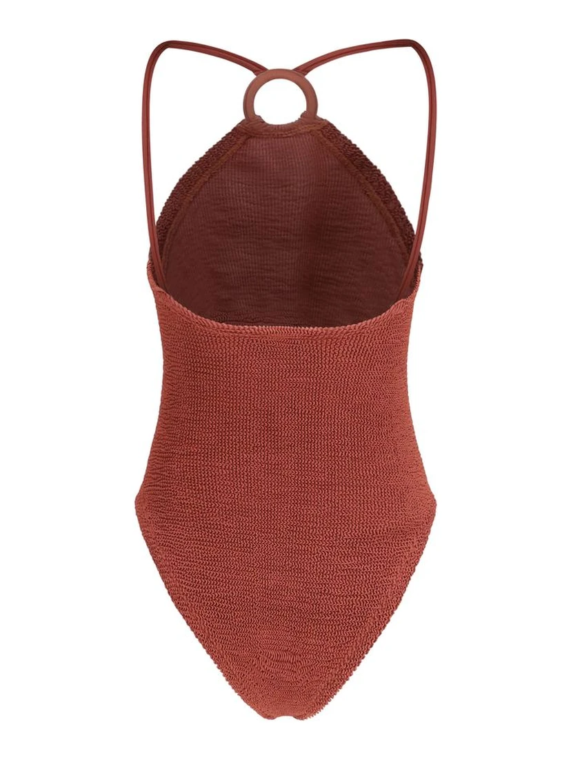 Multicolor Polyamide One-Piece Swimsuit