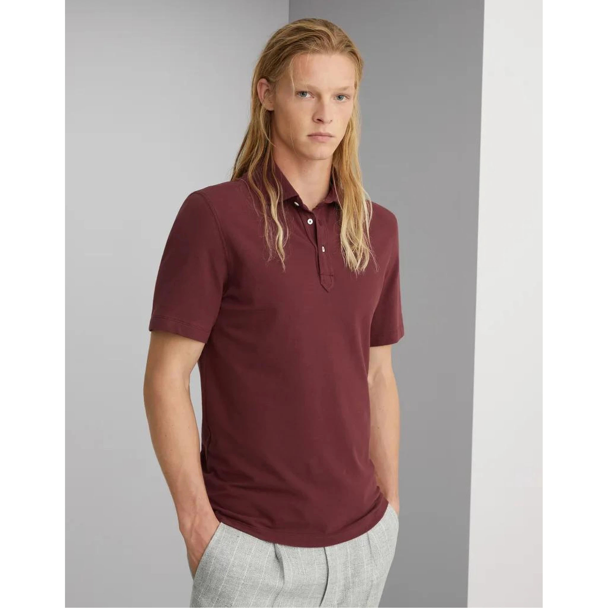 Multicolor Cotton Polo Shirt