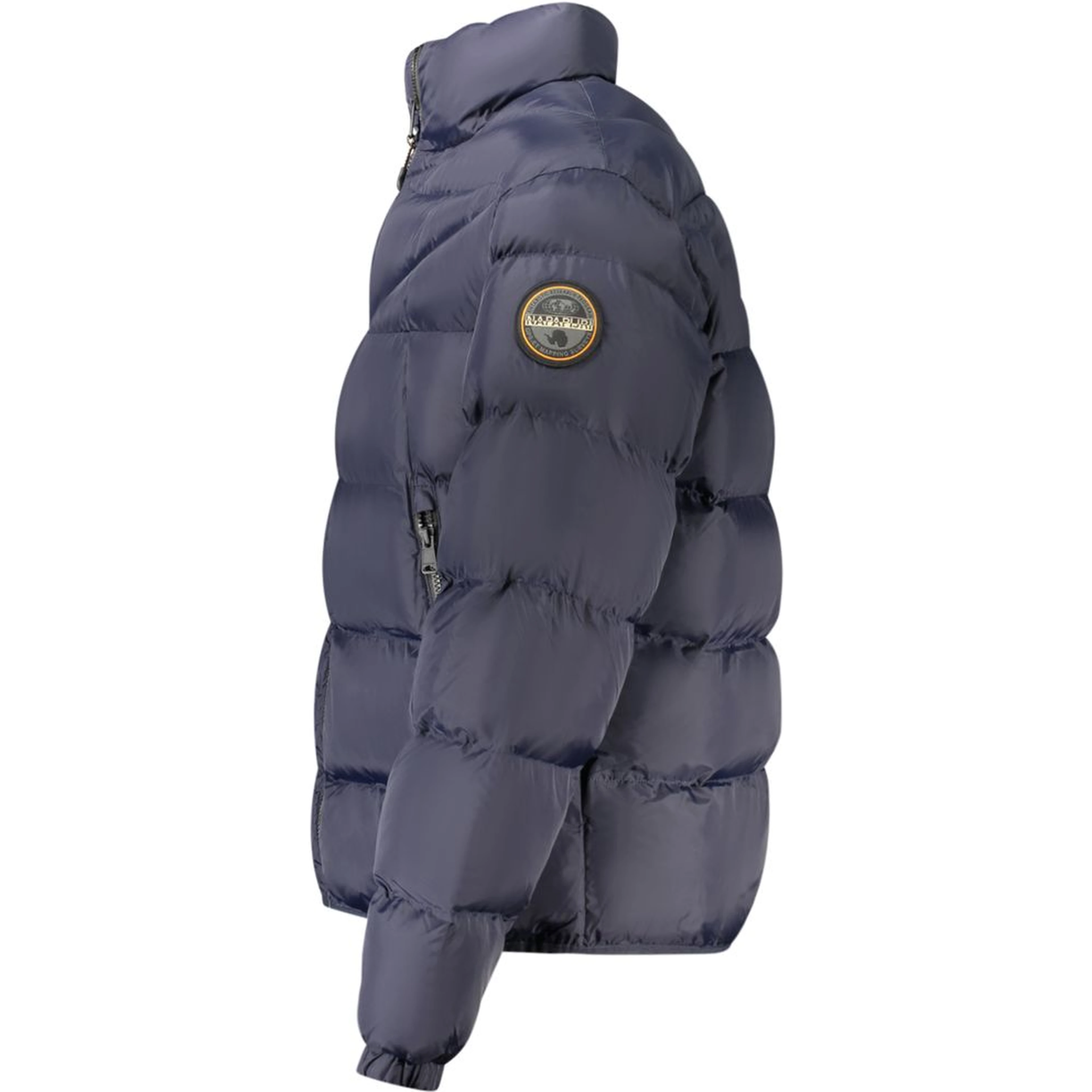 Blu Poliammide Men's Jacket