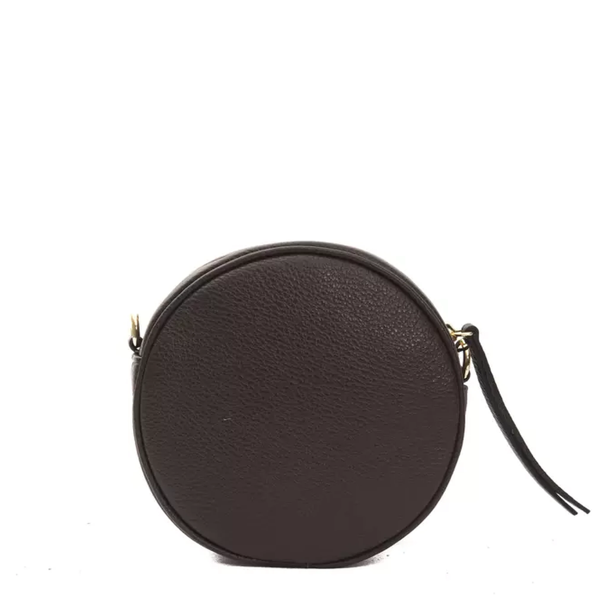Brown Leather Women Crossbody Bag