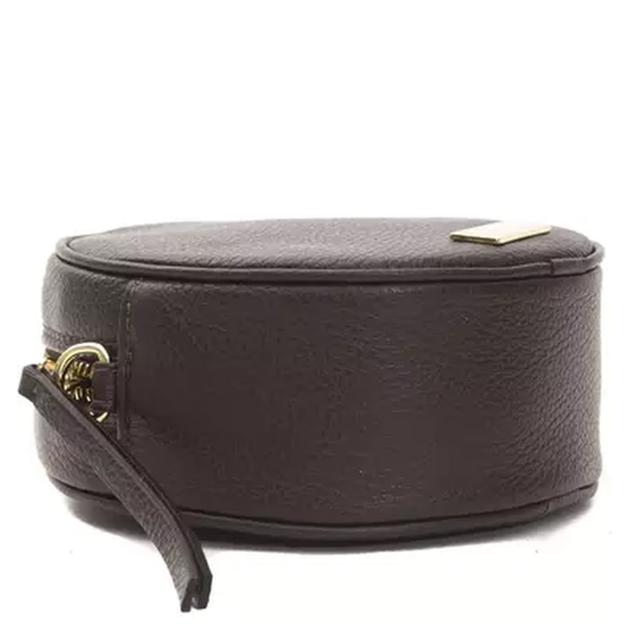Brown Leather Women Crossbody Bag