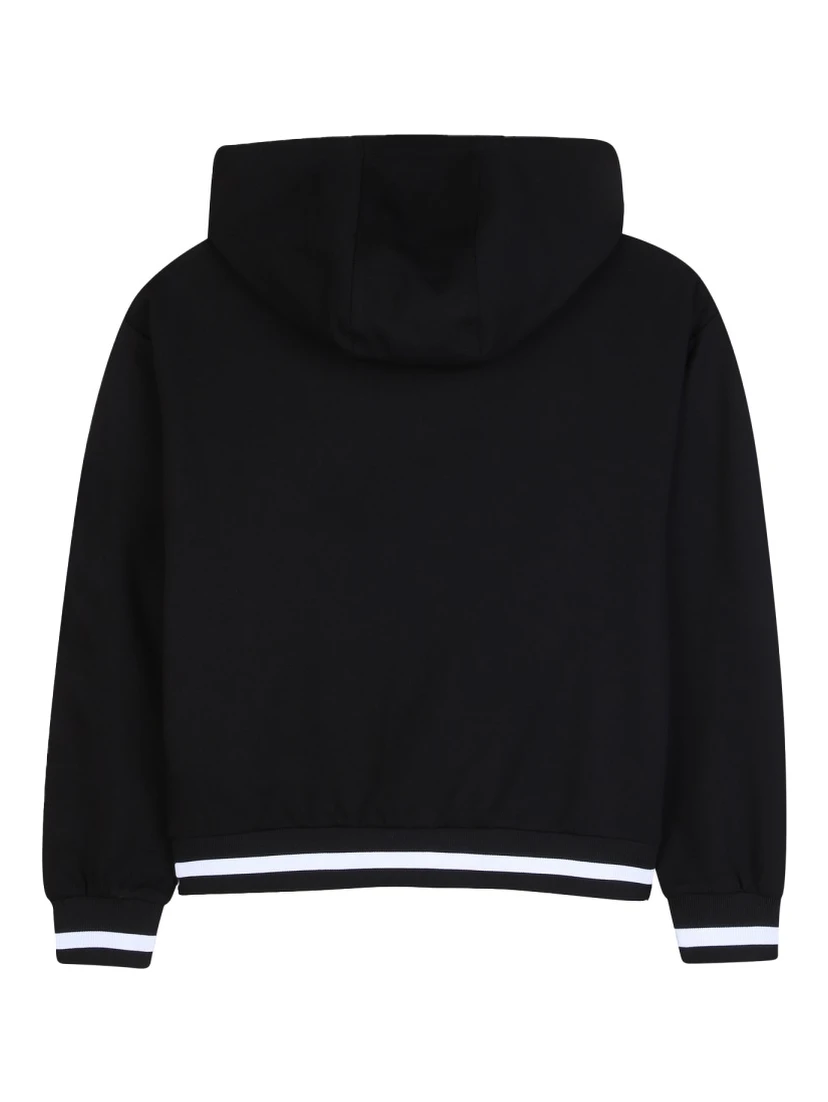 cardigan con cappuccio
