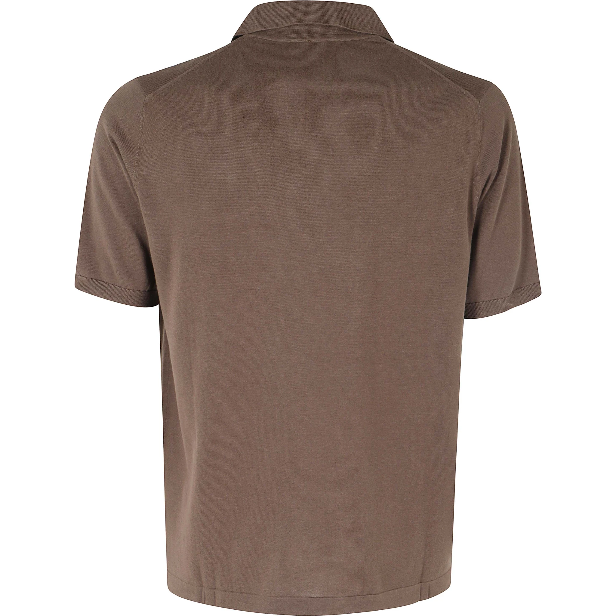 POLO MAGLIA COLLO SKIPPER COTONE 1FILO