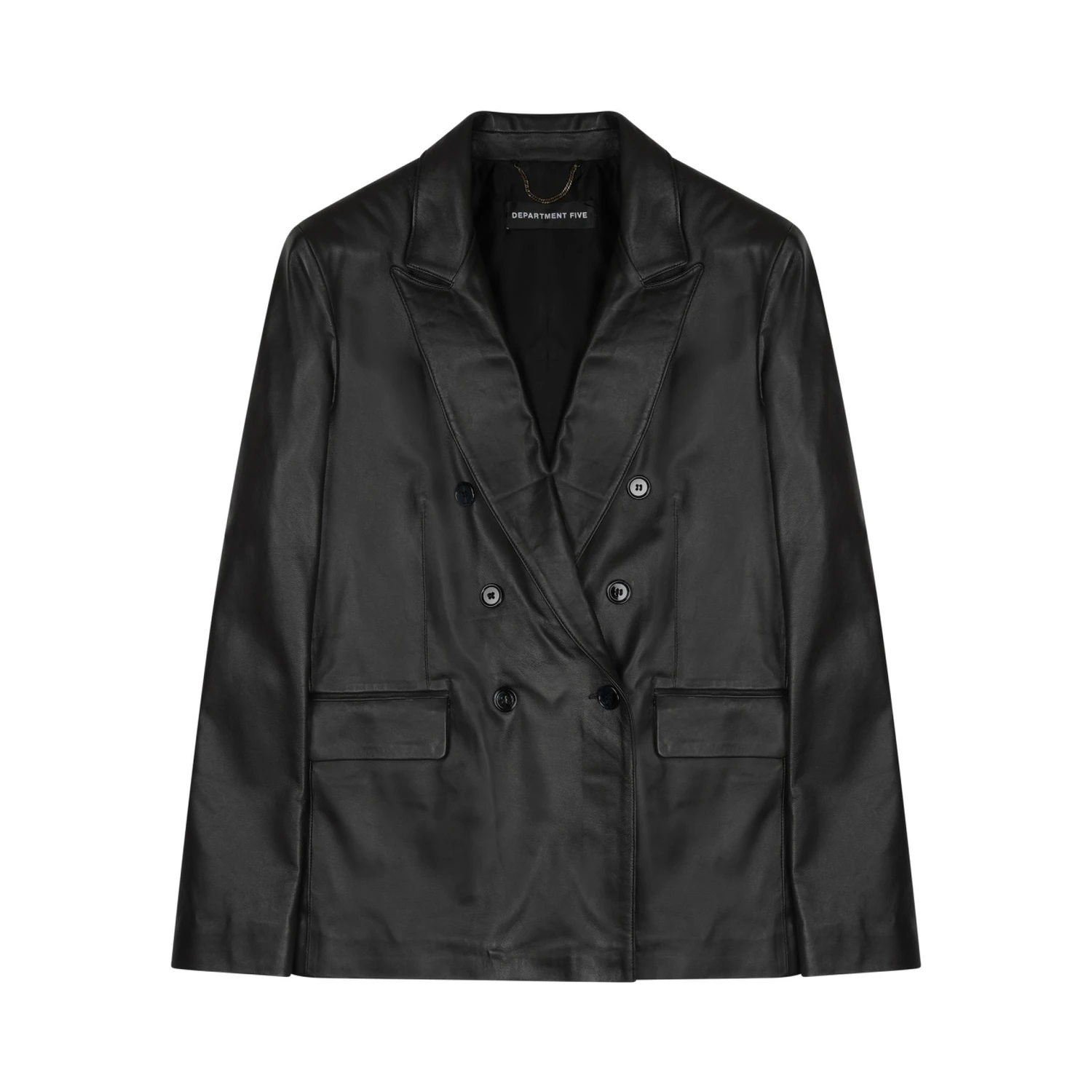 BLAZER DOPPIOPETTO "ARIELLE" IN PELLE