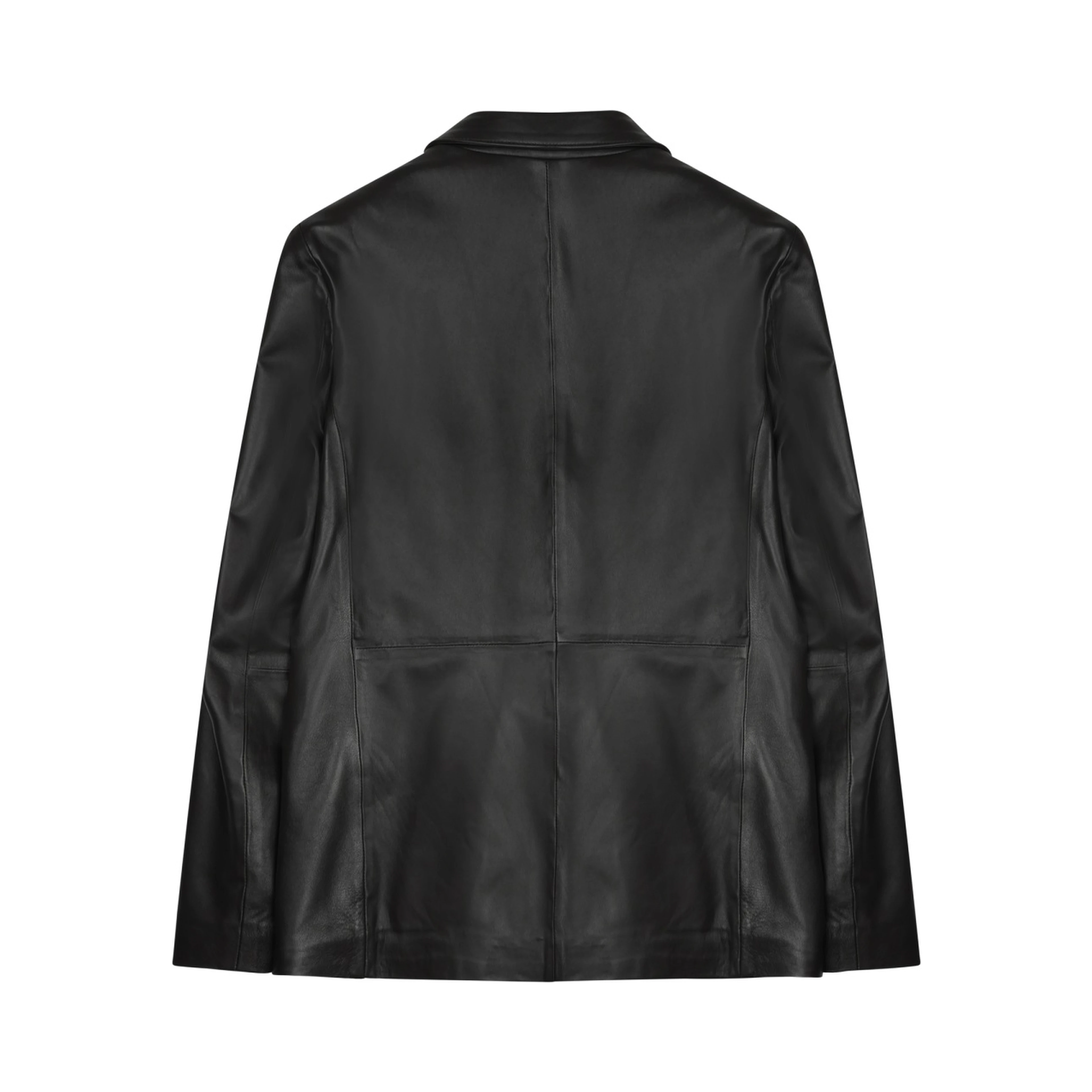 BLAZER DOPPIOPETTO "ARIELLE" IN PELLE