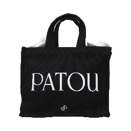 Black Cotton Handbag