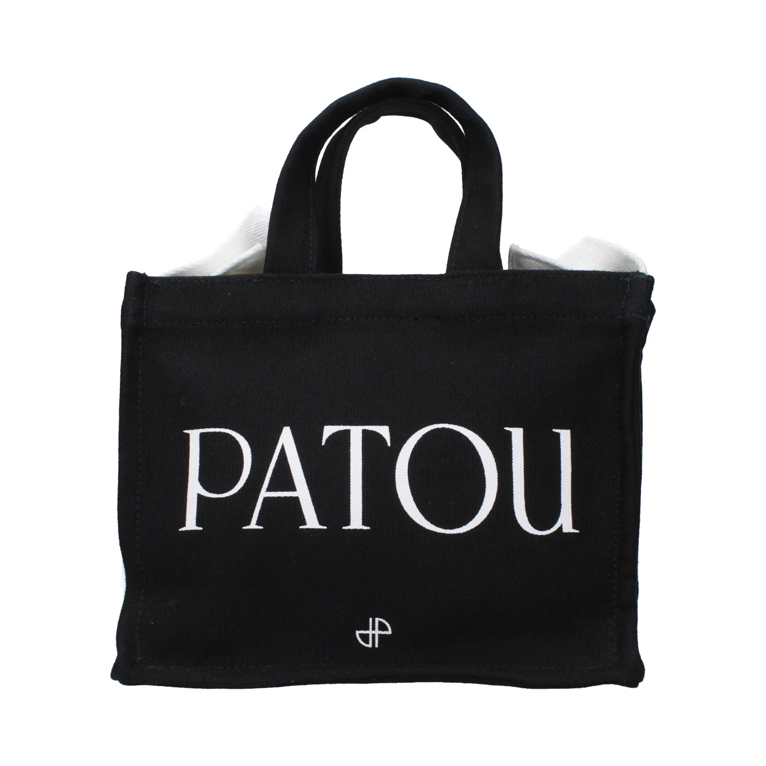 Black Cotton Handbag
