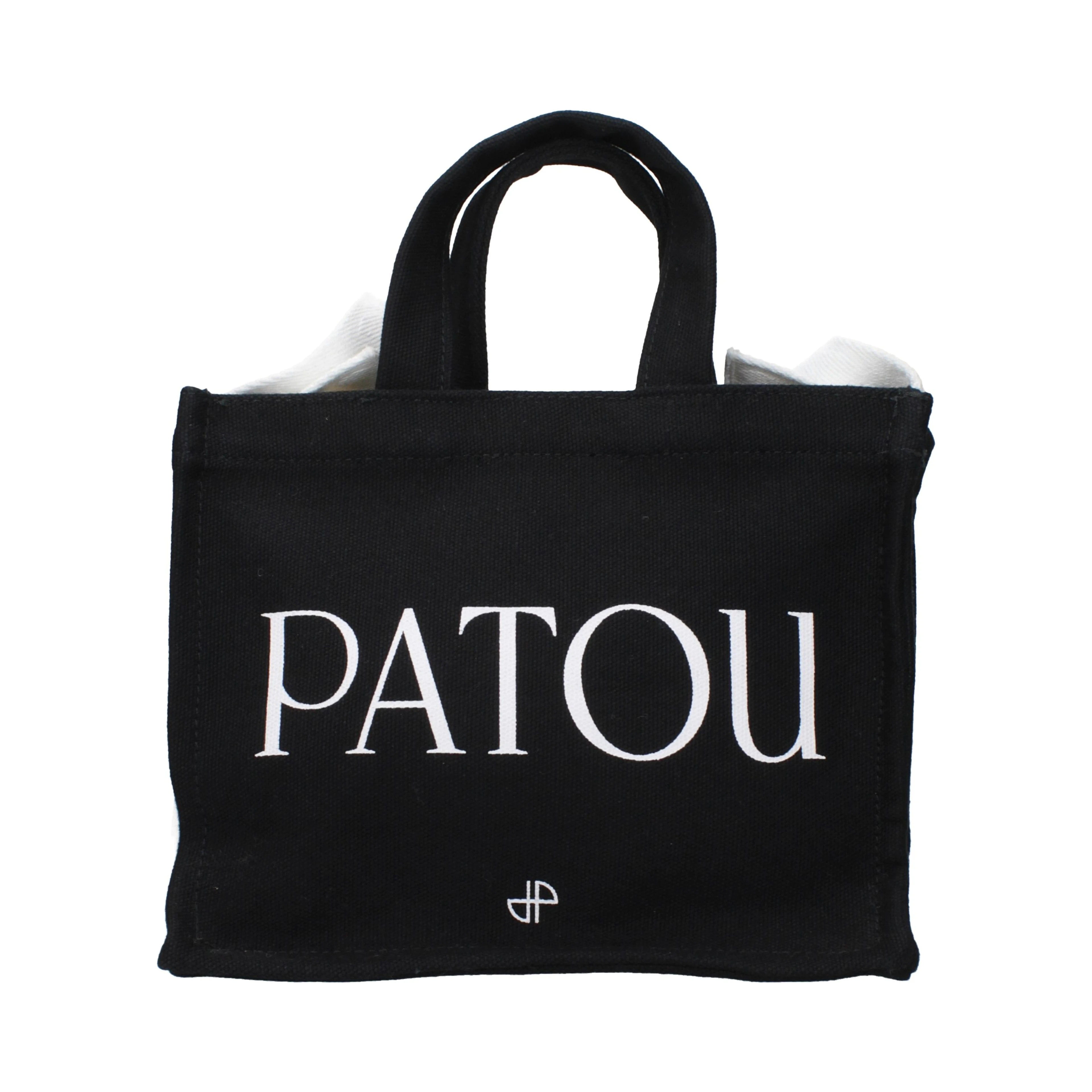 Black Cotton Handbag