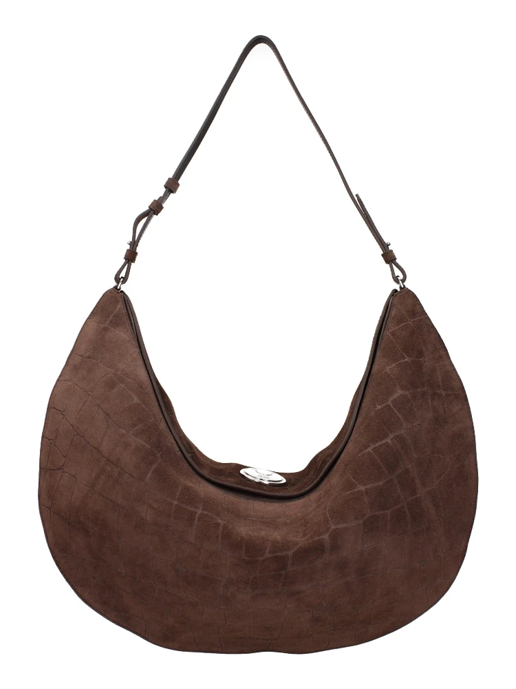 Brown Leather Shoulder Bag
