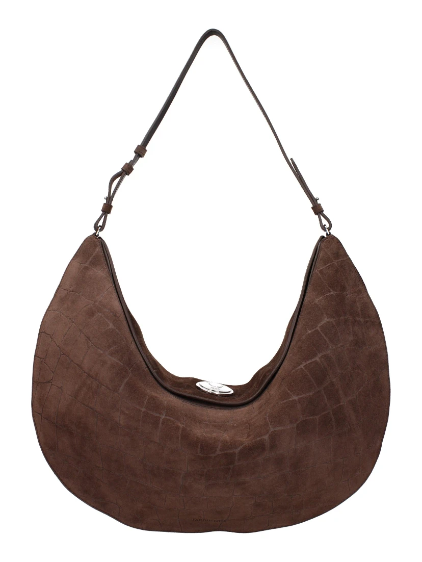 Brown Leather Shoulder Bag