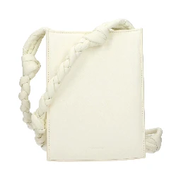 White Leather Crossbody Bag