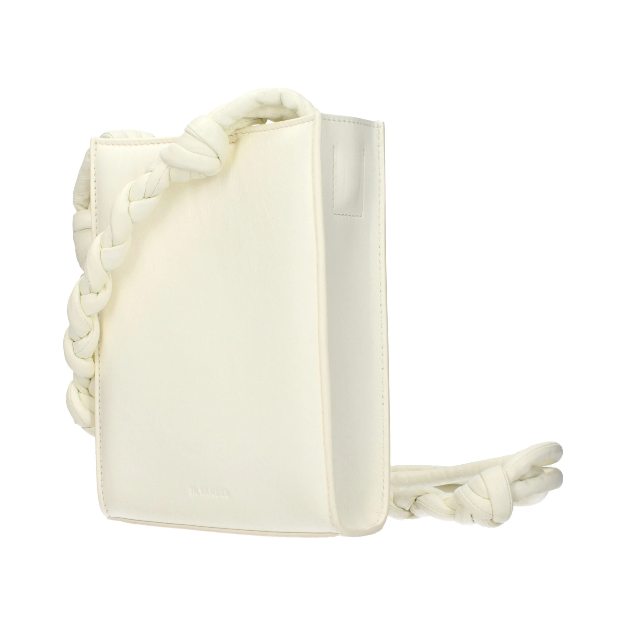 White Leather Crossbody Bag