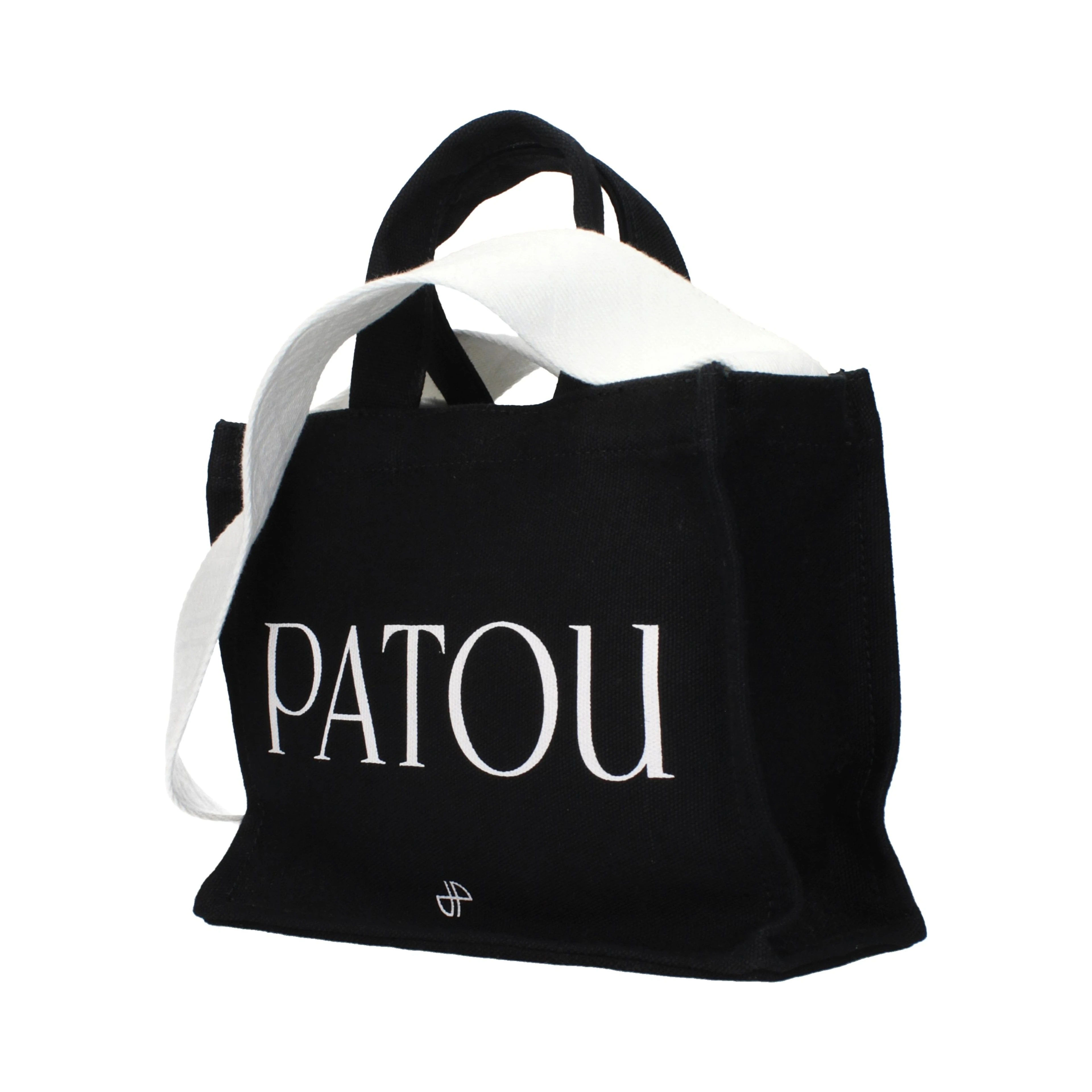 Black Cotton Handbag