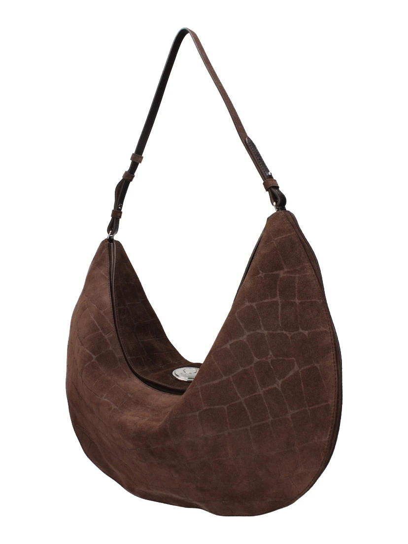 Brown Leather Shoulder Bag
