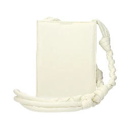White Leather Crossbody Bag