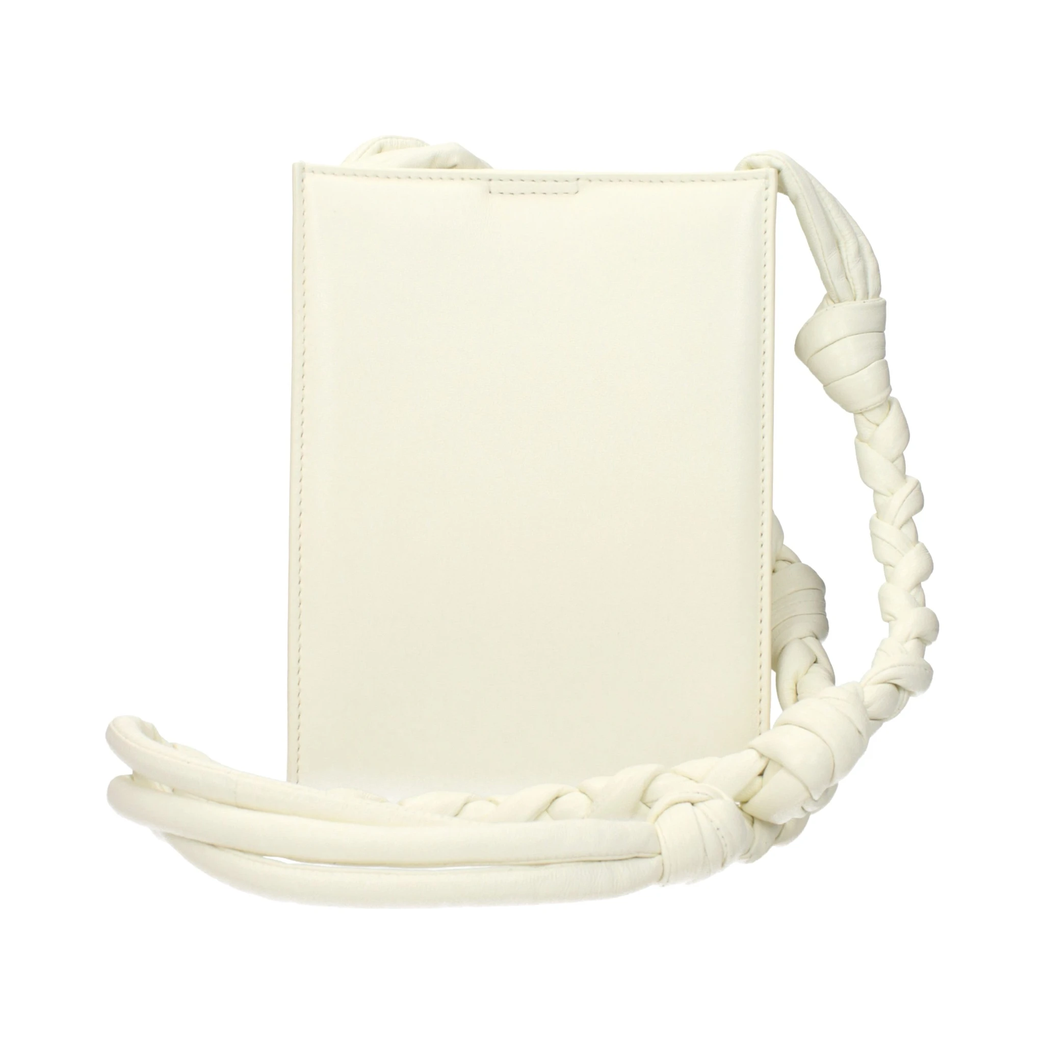 White Leather Crossbody Bag