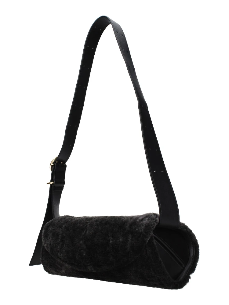 Black Fur Crossbody Bag alternative