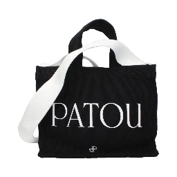 Black Cotton Handbag