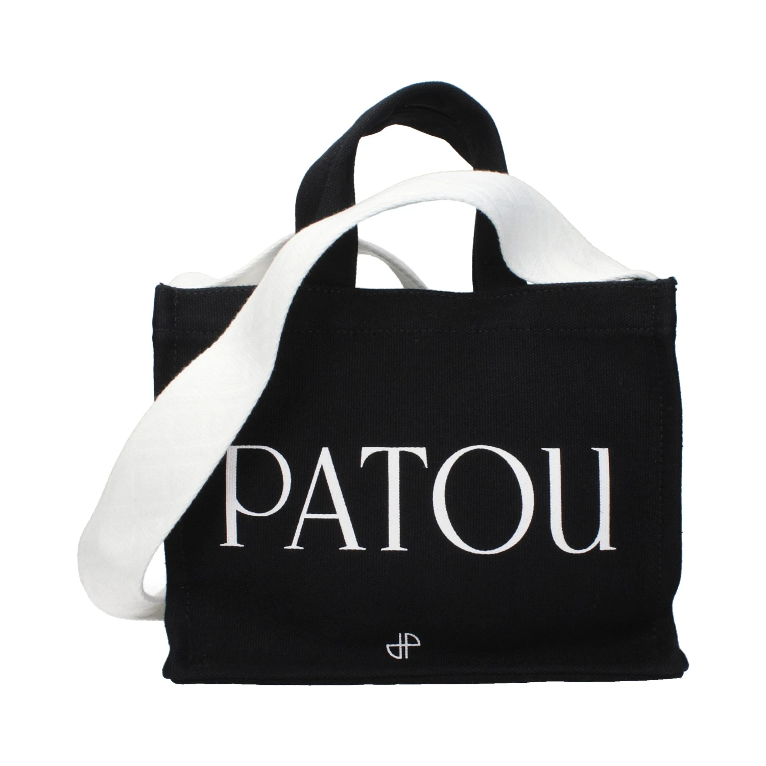 Black Cotton Handbag
