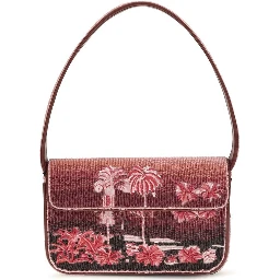 Multicolor Other Fibres Shoulder Bag
