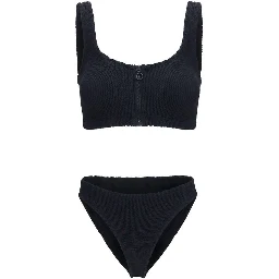 Black Polyamide Bikini