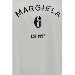 White Cotton Long Sleeve T-Shirt