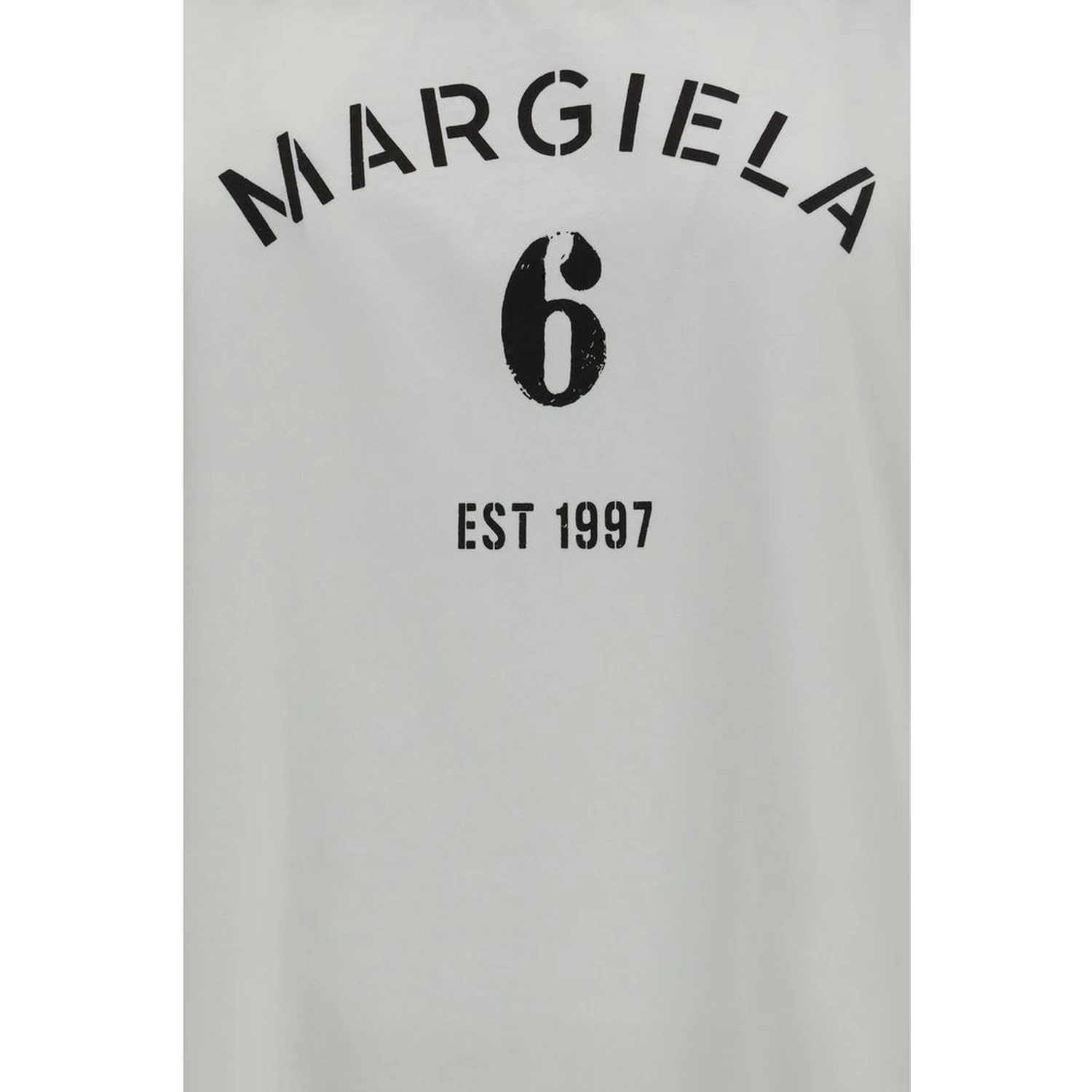 White Cotton Long Sleeve T-Shirt