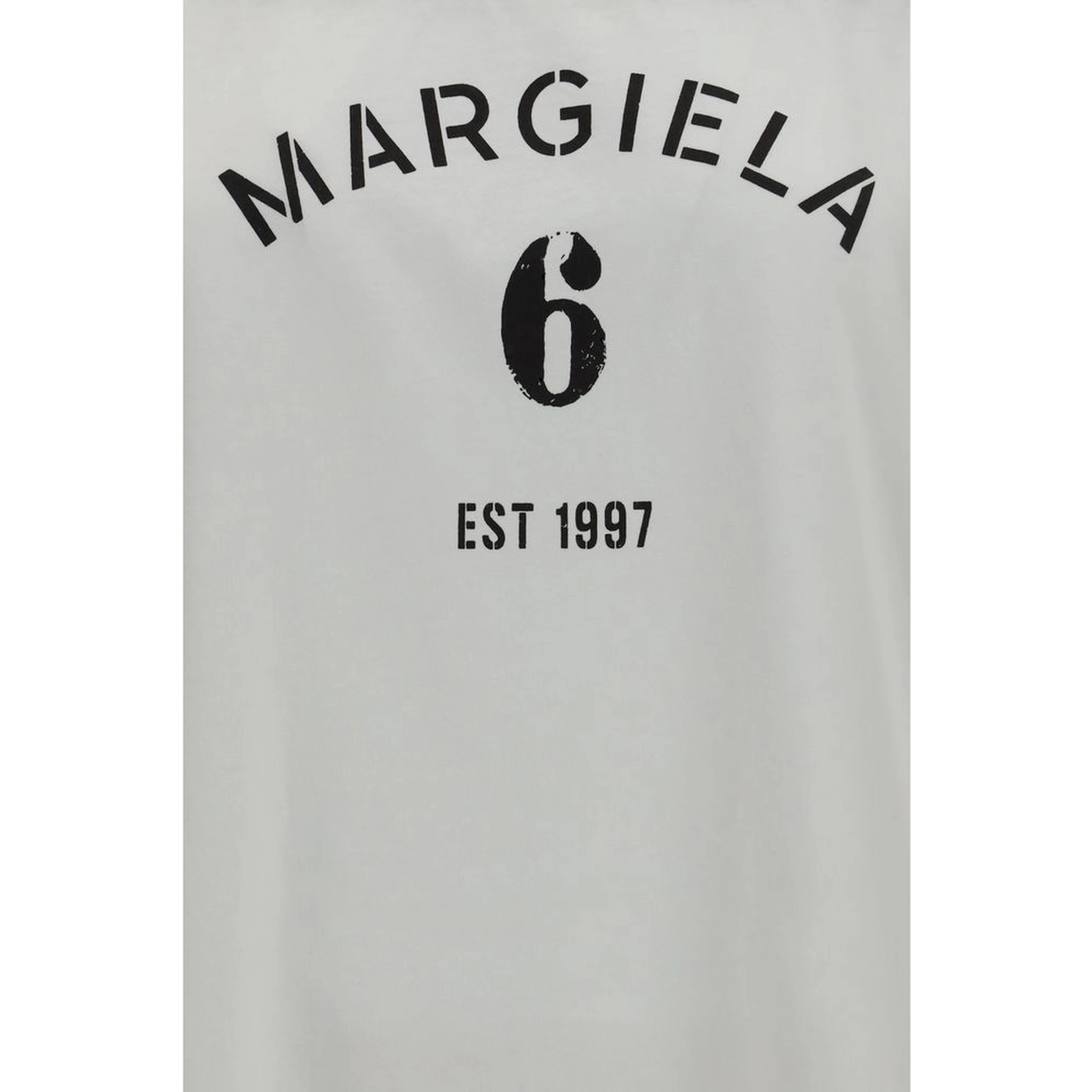 White Cotton Long Sleeve T-Shirt