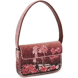 Multicolor Other Fibres Shoulder Bag