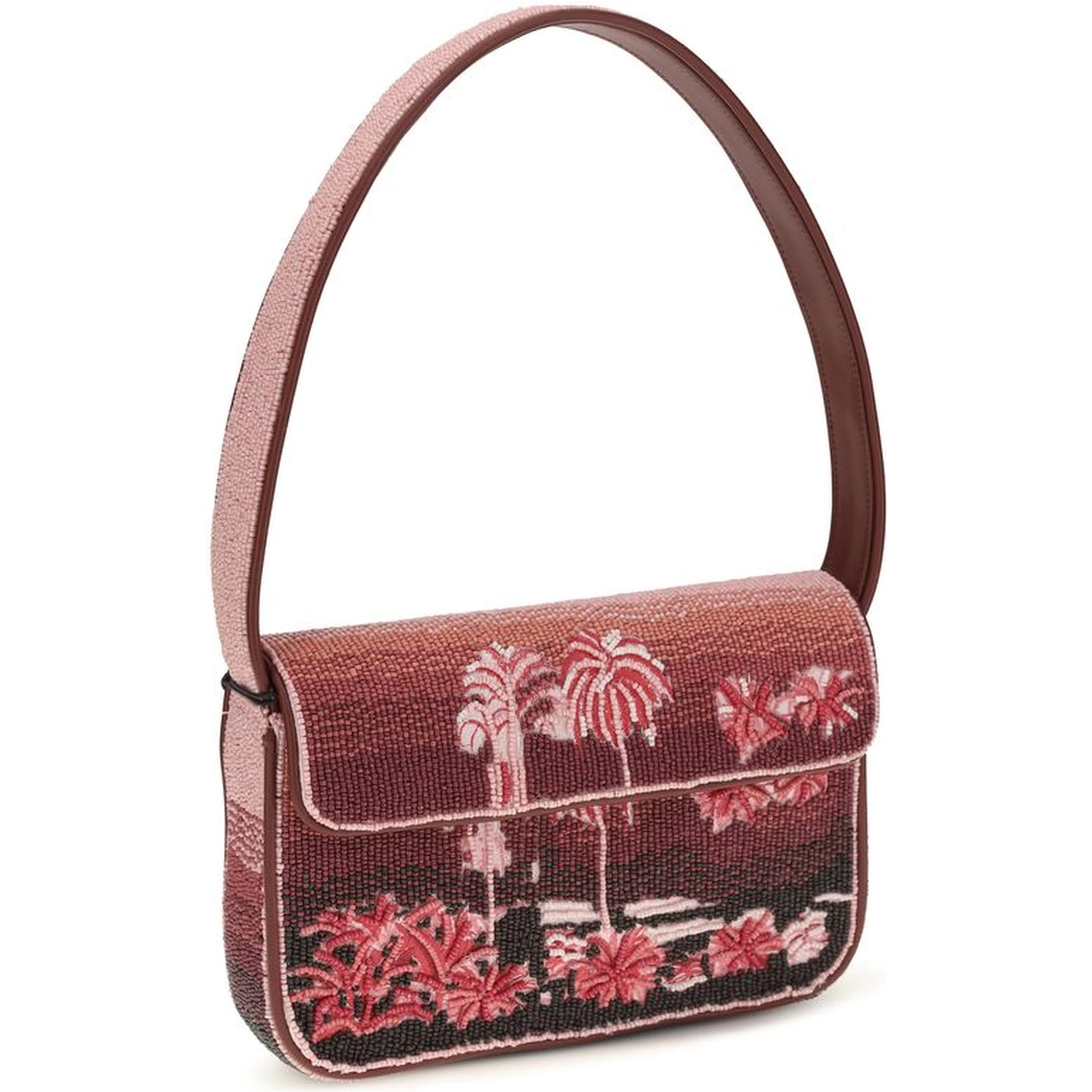 Multicolor Other Fibres Shoulder Bag