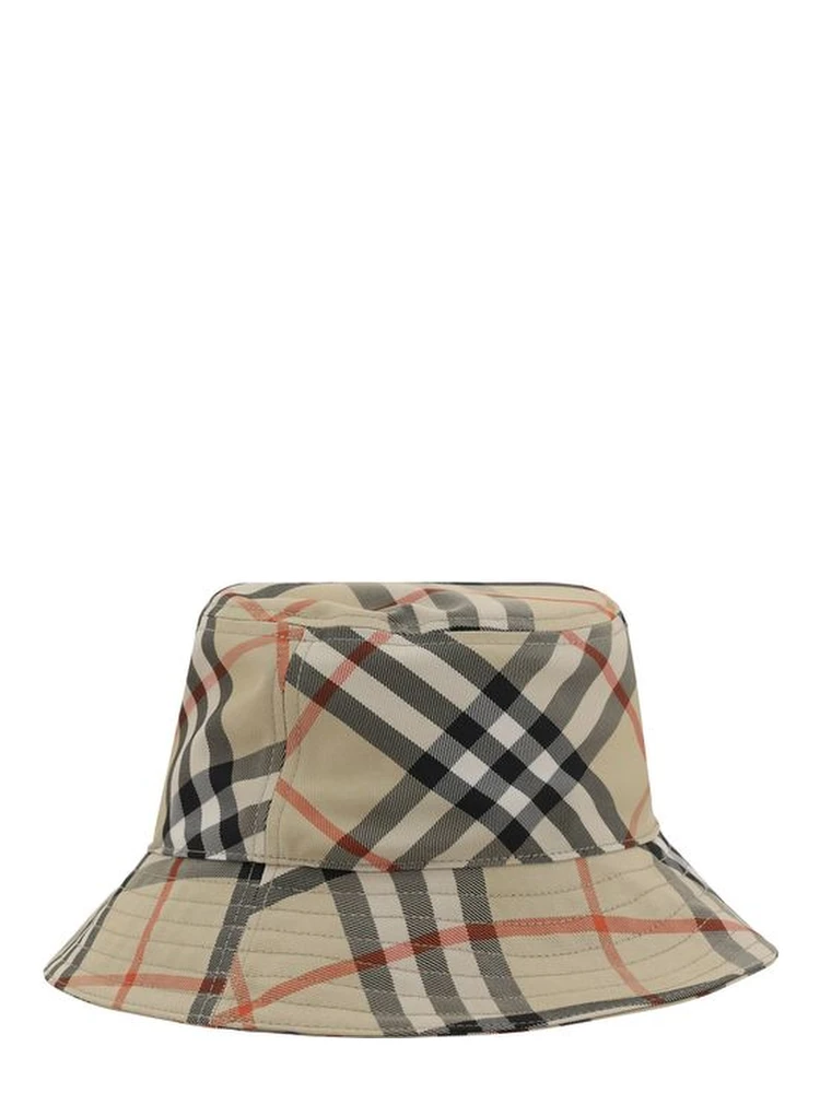 Beige Polyester Bucket Hat alternative