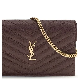 Bordeaux Calf Leather Bos Taurus Clutch Bag