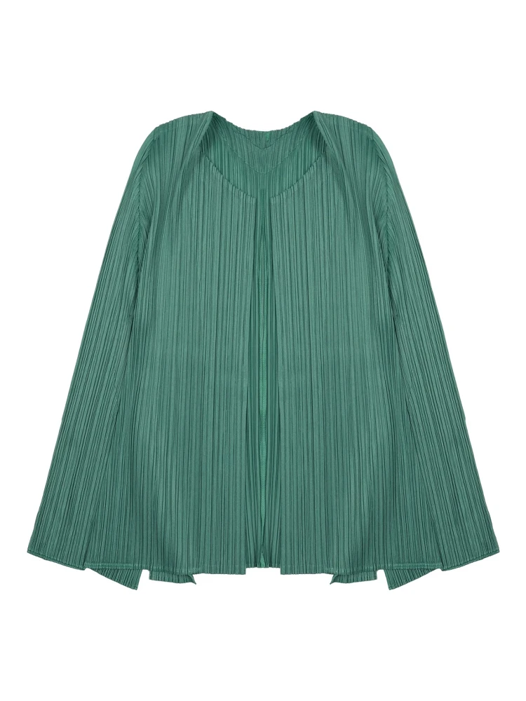 CARDIGAN PLISSETTATO