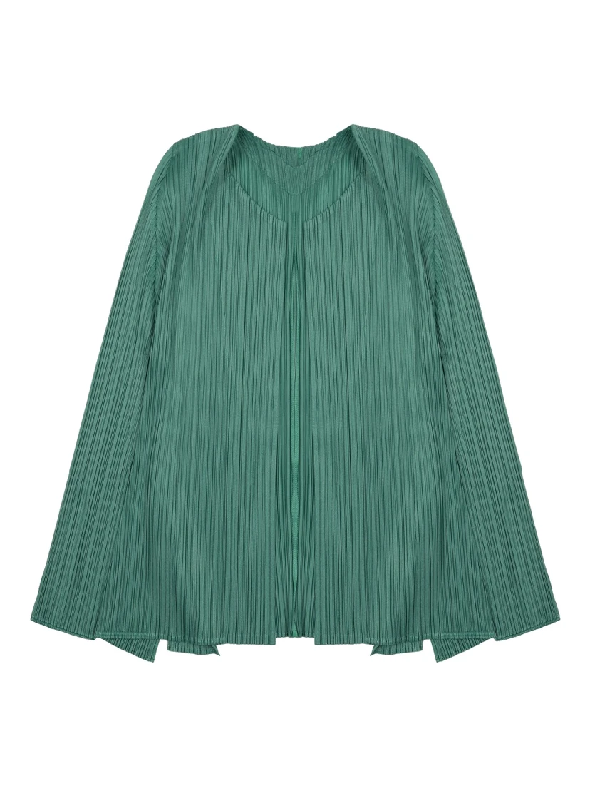 CARDIGAN PLISSETTATO
