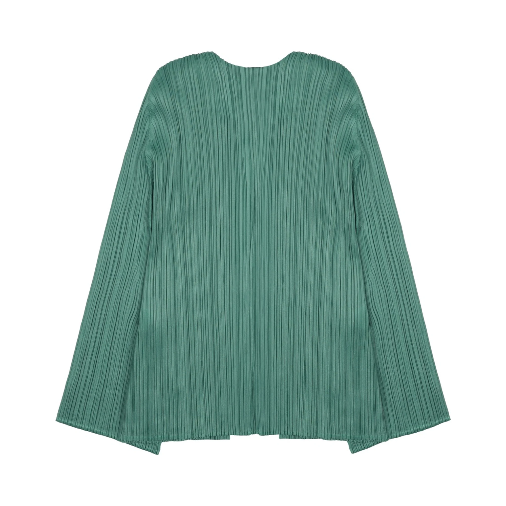 CARDIGAN PLISSETTATO
