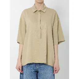 Eda fluid polo shirt