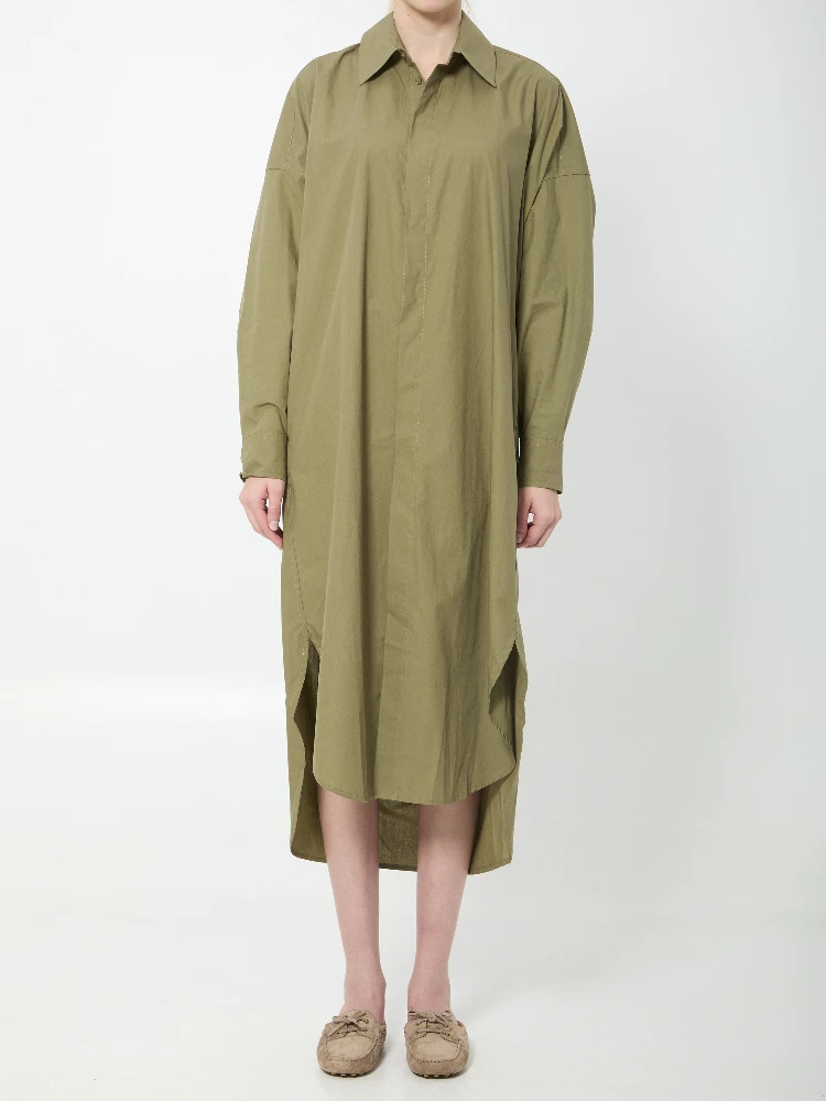 Bloom organic cotton shirt dress