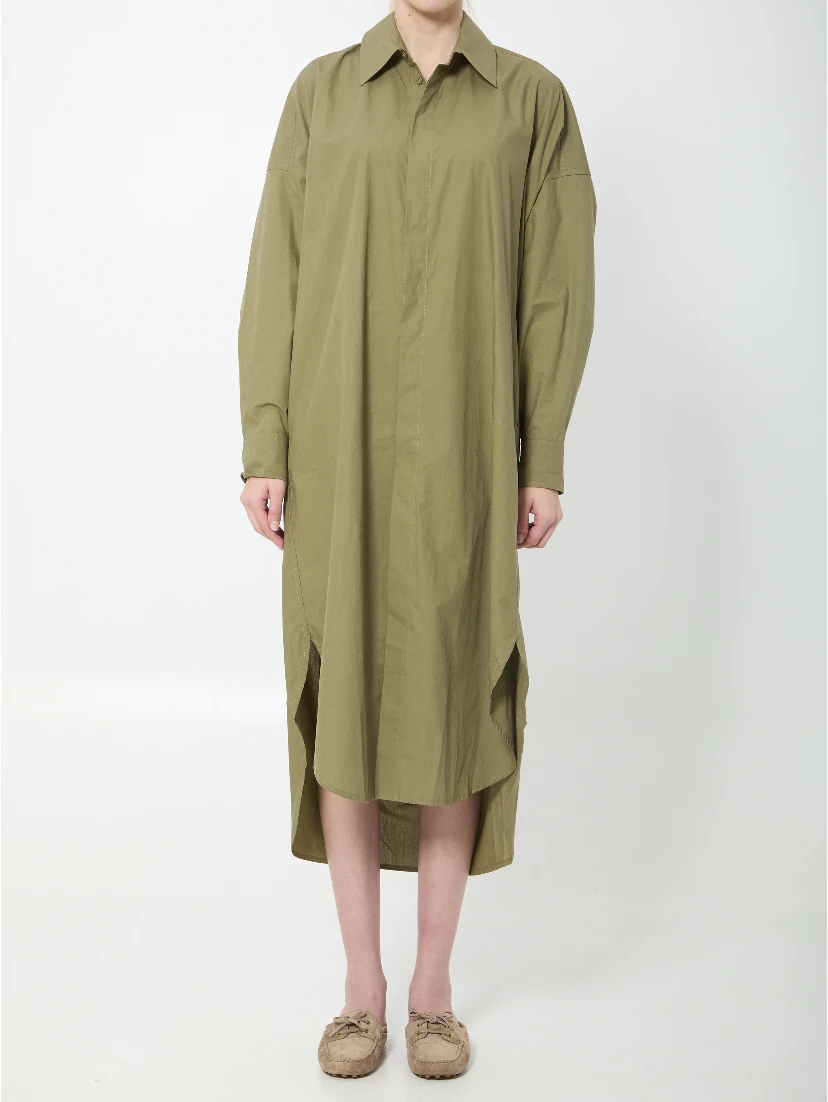 Bloom organic cotton shirt dress
