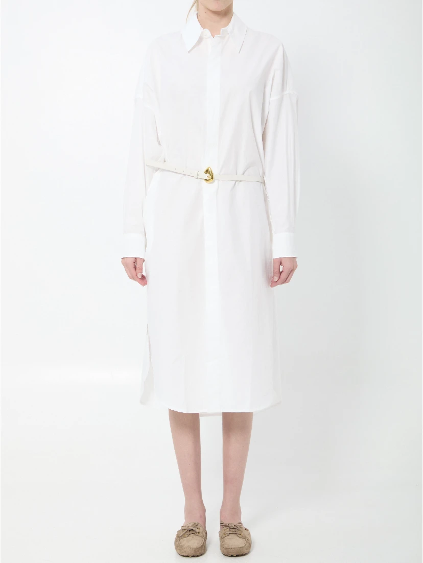 Bloom organic cotton shirt dress