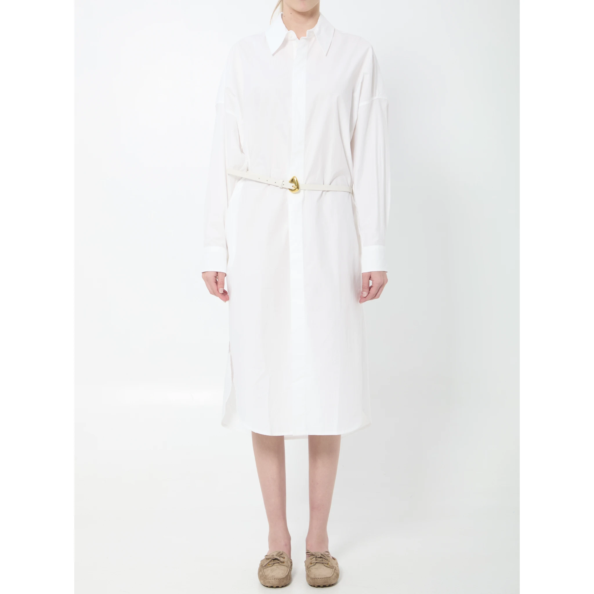 Bloom organic cotton shirt dress