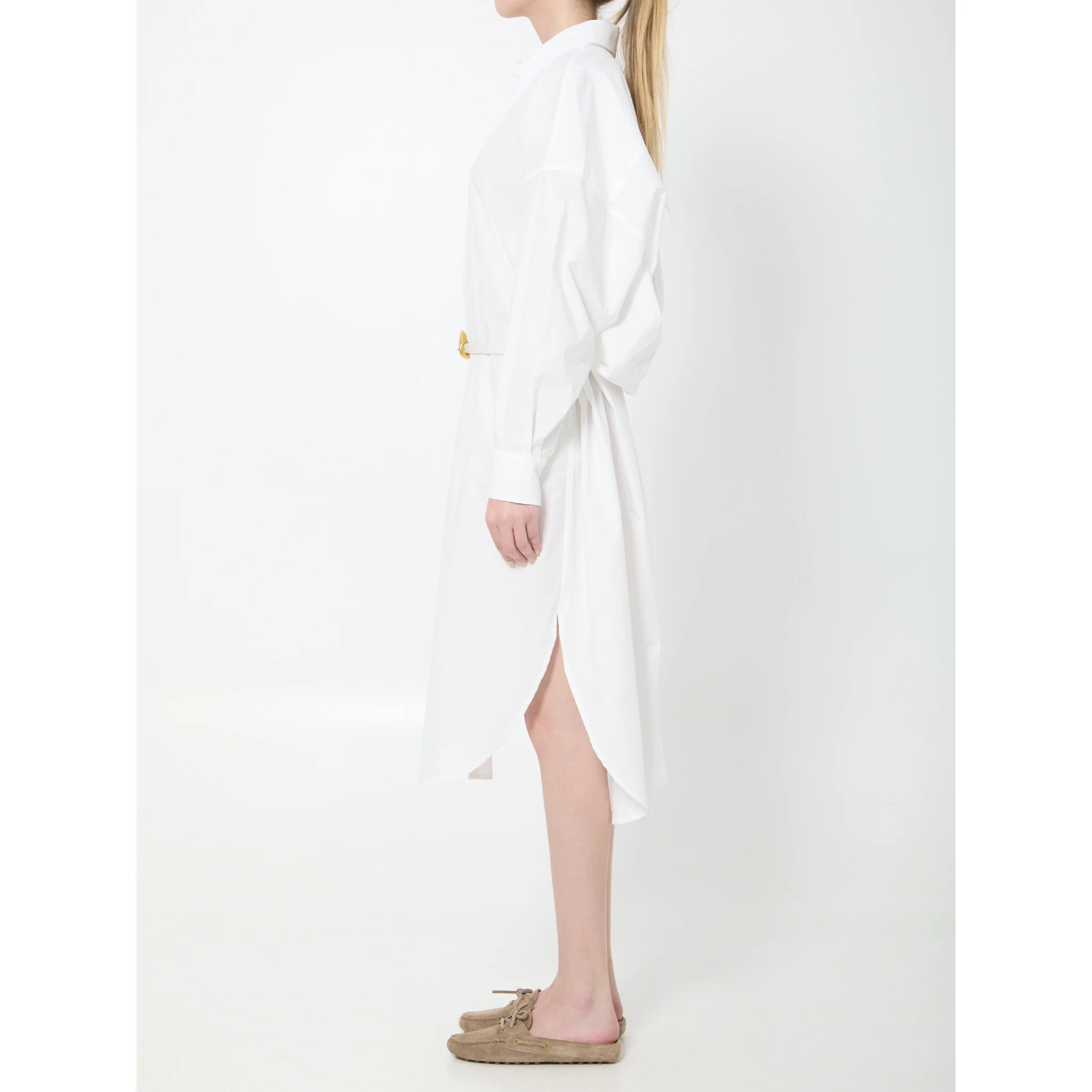 Bloom organic cotton shirt dress