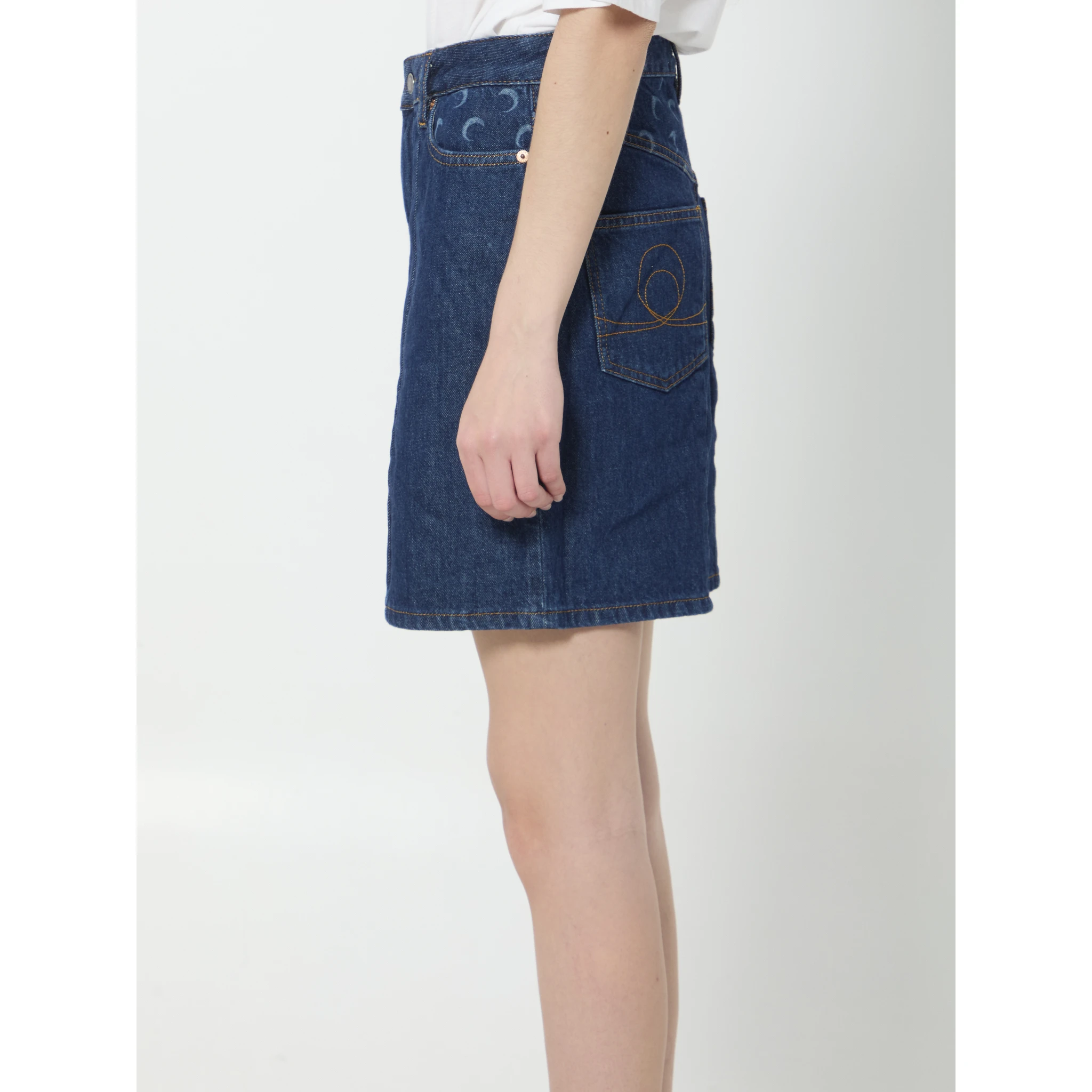 Midnight denim shorts