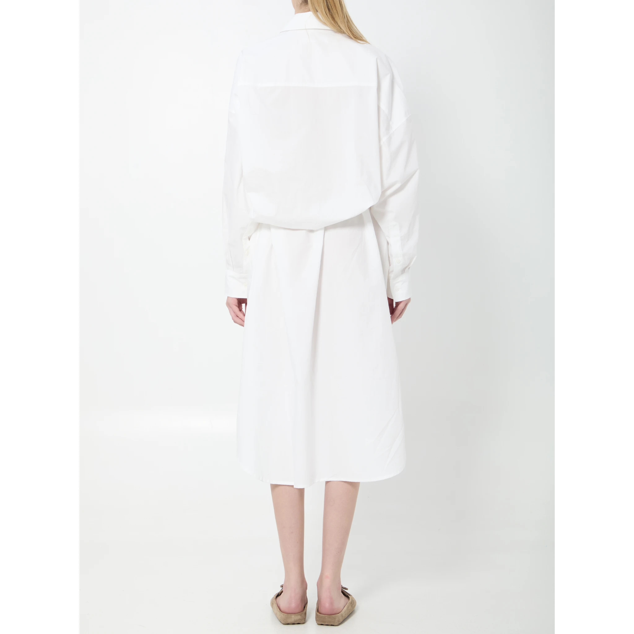 Bloom organic cotton shirt dress