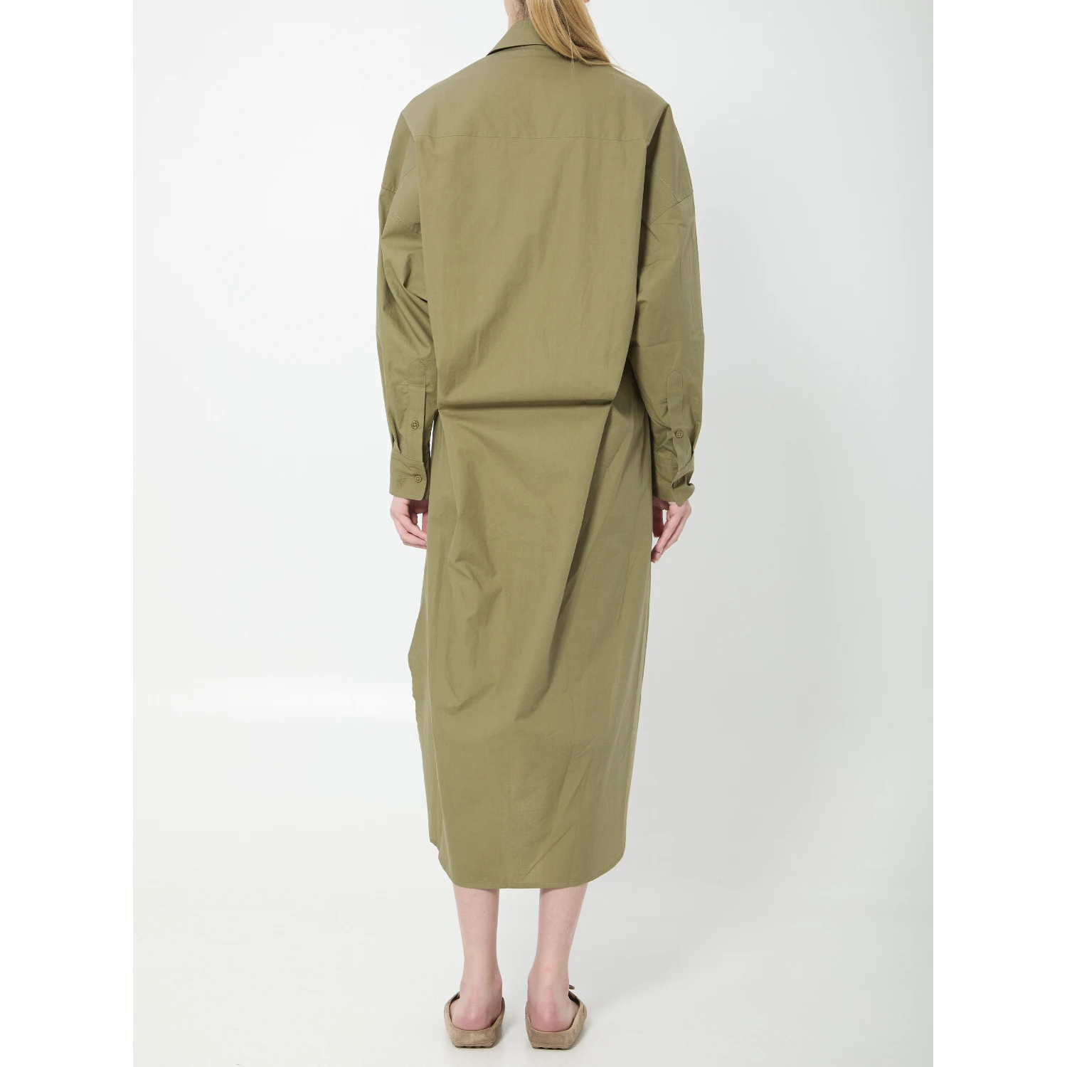 Bloom organic cotton shirt dress
