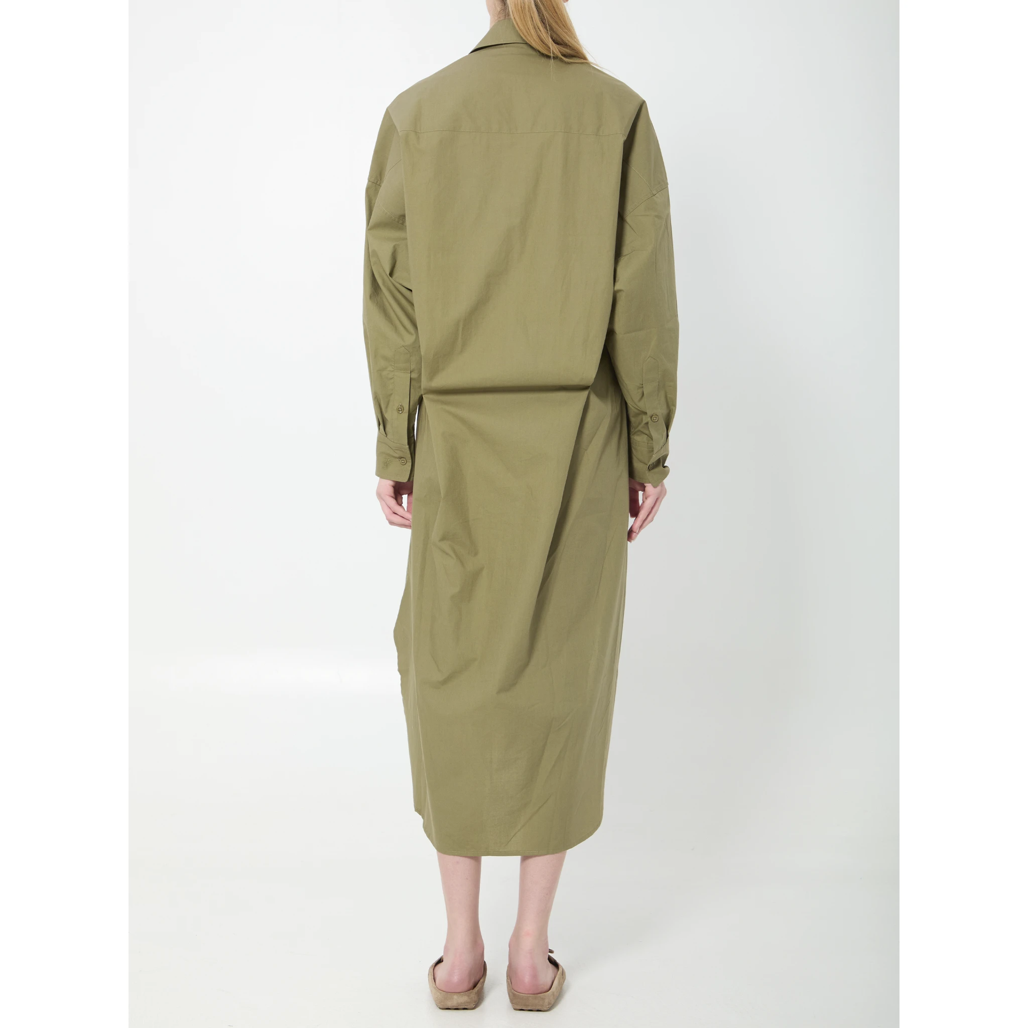 Bloom organic cotton shirt dress