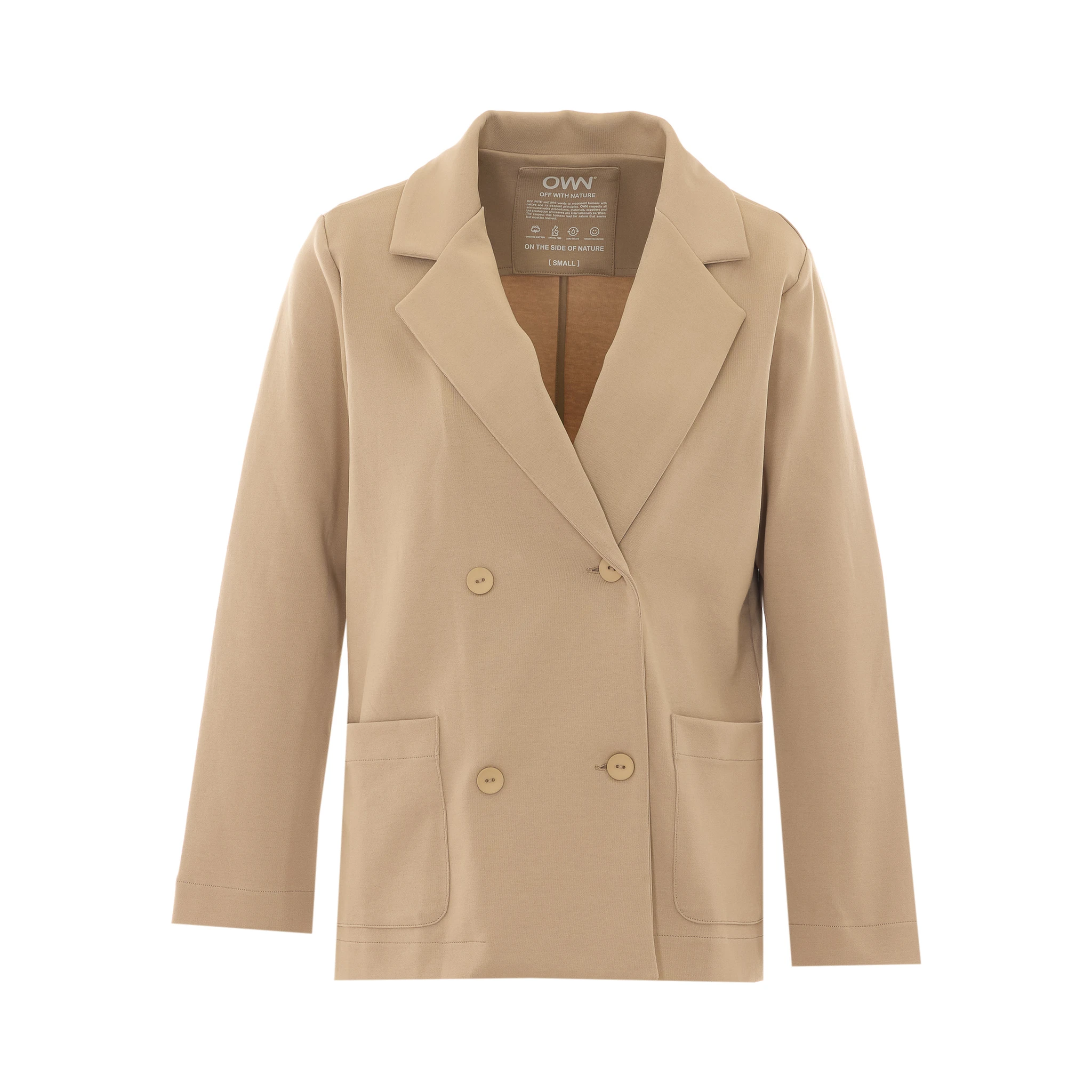 OWN - OFF WITH NATURE Jackets Beige