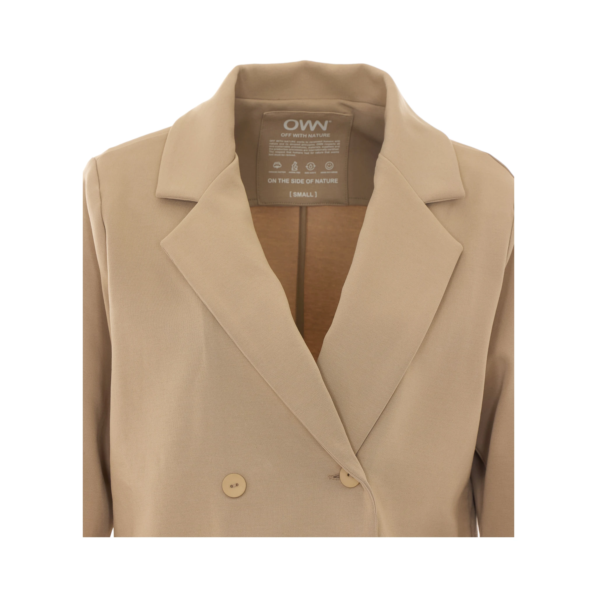 OWN - OFF WITH NATURE Jackets Beige